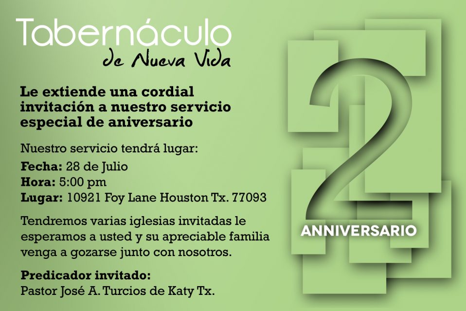 Segundo Aniversario